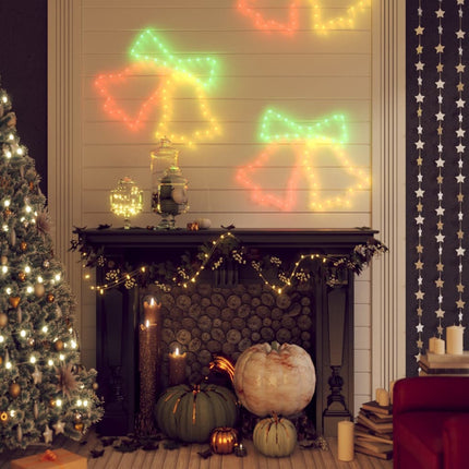 Kerstfiguur Klokken Met 72 Led's 50X56 Cm