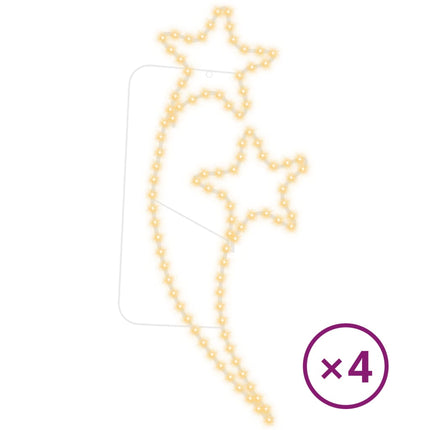 Lichtkabels Stervormig 125,5X53X4,5 Cm Warmwit