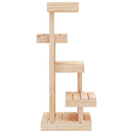 Kattenmeubel 45,5X49X103 Cm Massief Grenenhout
