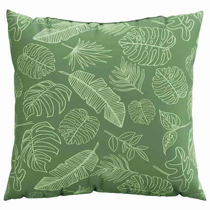Spreidkussens Blad 4 Pcs Bladpatroon Polyester Stof
