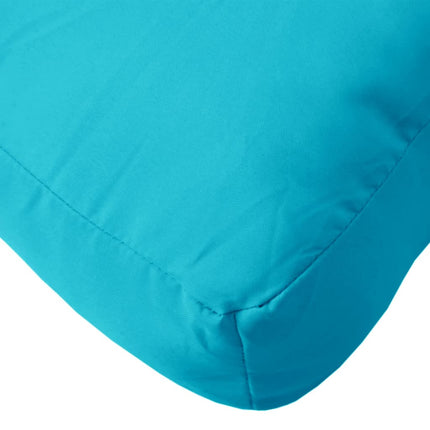 Palletkussen Stof Turquoise