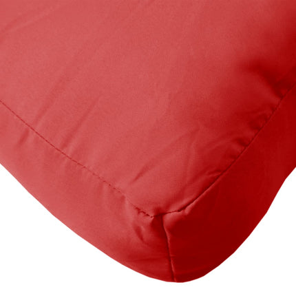 Palletkussen Stof Rood