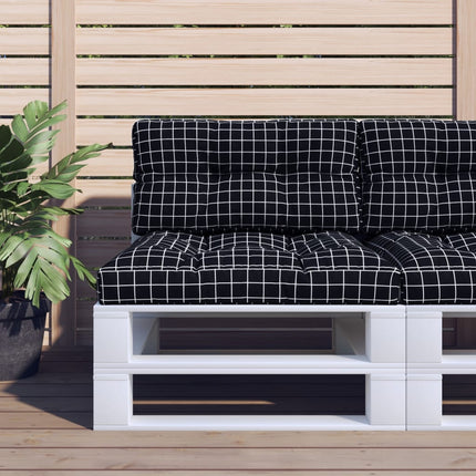 Palletkussen Stof Bladpatroon