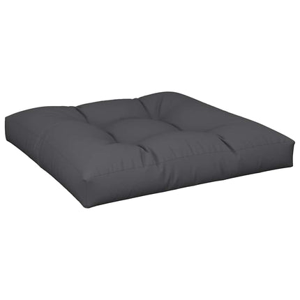 Palletkussens 2 St Stof Zwart