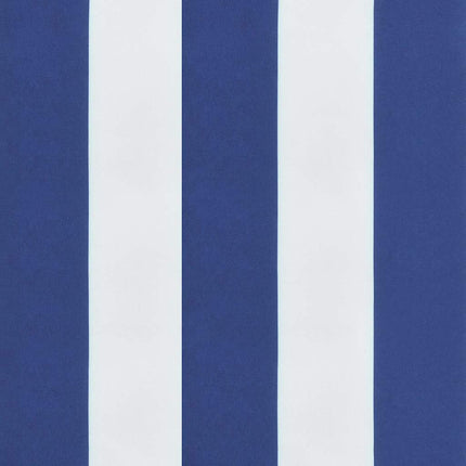 Tuinstoelkussens Gestreept Stof En Blauw En Wit