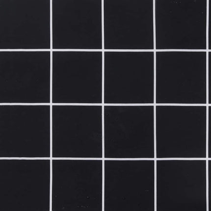 Tuinstoelkussens Ruitpatroon Stof Zwart En Wit