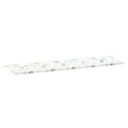 180 x 50 x 3 cm / Wit en groen