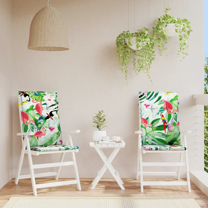 Tuinstoelkussens Hoge Rug Stof