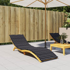 200 x 70 x 4 cm / Zwart en wit