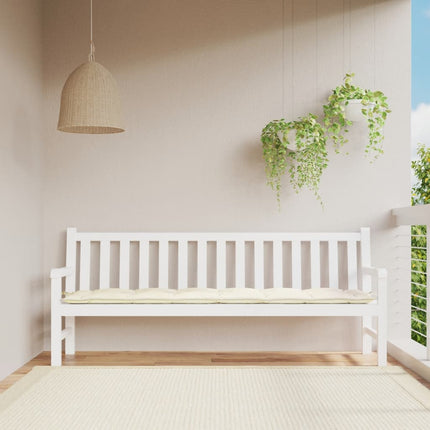 Tuinbankkussen 110X50X7 Cm Oxford Stof Bladpatroon