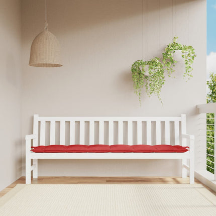 Tuinbankkussen 110X50X7 Cm Oxford Stof Bladpatroon