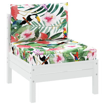 Palletkussens 2 St Oxford Stof Meerkleurig