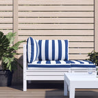 1 / Blauw en wit