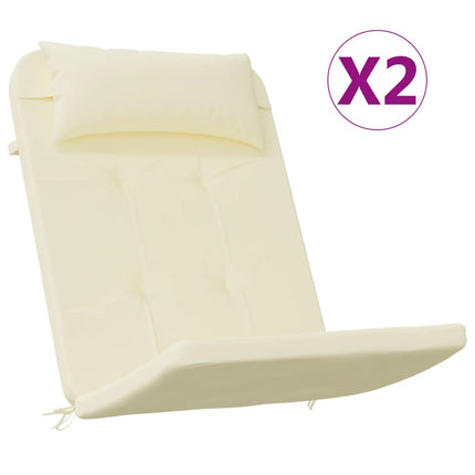 Stoelkussens Adirondack Oxford Stof Kleurig