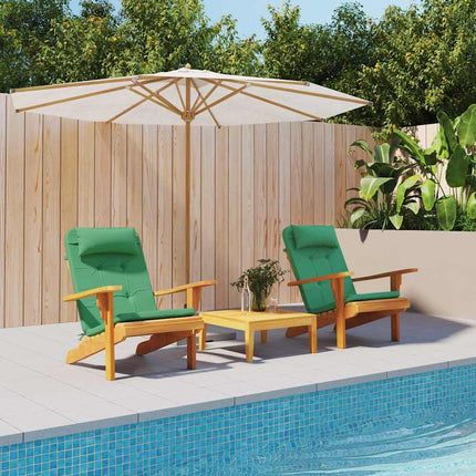 Stoelkussens Effen 2 Pcs 58 X 77 X 4,5 Cm Oxford Stof