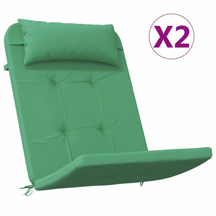 Stoelkussens Effen 2 Pcs 58 X 77 X 4,5 Cm Oxford Stof