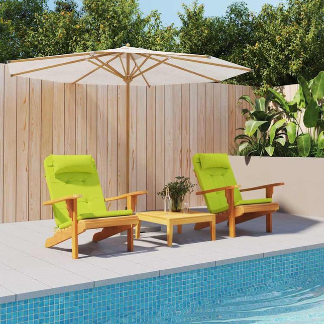 Stoelkussens Effen 2 Pcs 58 X 77 X 4,5 Cm Oxford Stof