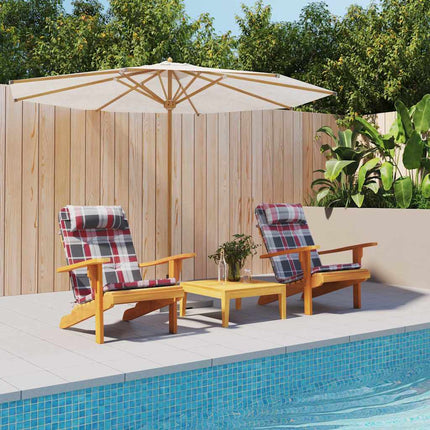 Stoelkussens Effen 2 Pcs 58 X 77 X 4,5 Cm Oxford Stof