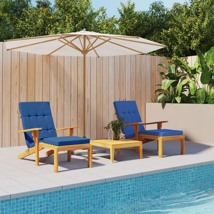 Buiten Kussen 2 Pcs 180 X 55 X 7 Cm Stof