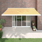 1 / 450 x 300 cm / Geel en wit