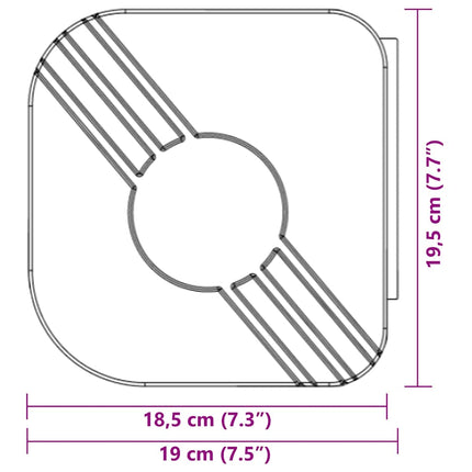 Luifel Uittrekbaar 3,5X2,5 M Stof En Aluminium Kleurig