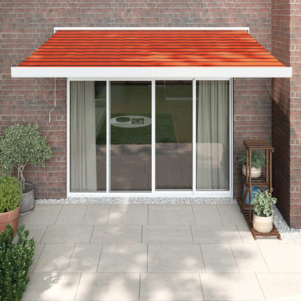 Luifel Uittrekbaar 3,5X2,5 M Stof En Aluminium Kleurig