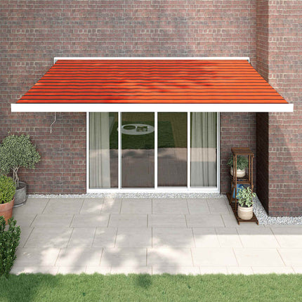 Luifel Uittrekbaar 3,5X2,5 M Stof En Aluminium Kleurig
