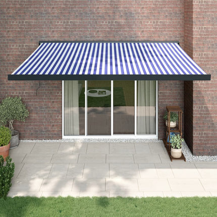 Luifel Uittrekbaar 3X2,5 M Stof En Aluminium