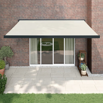 Luifel Uittrekbaar 4X3 M Stof En Aluminium