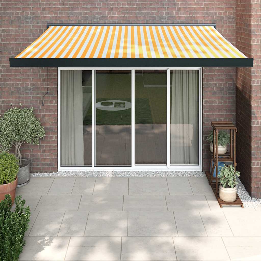Luifel Uittrekbaar 4X3 M Stof En Aluminium