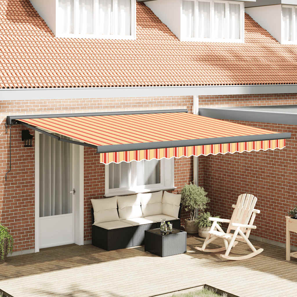 Luifel Uittrekbaar 4X3 M Stof En Aluminium