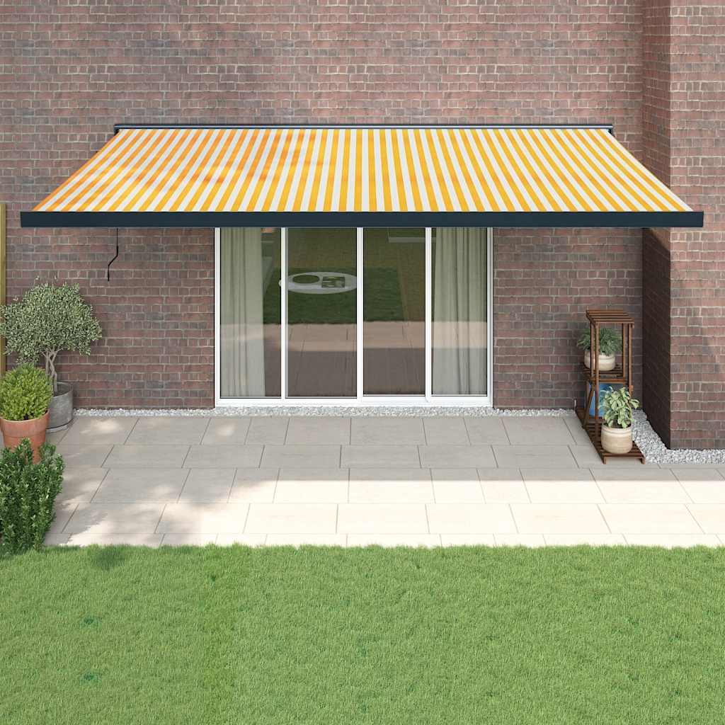 Luifel Uittrekbaar 4X3 M Stof En Aluminium