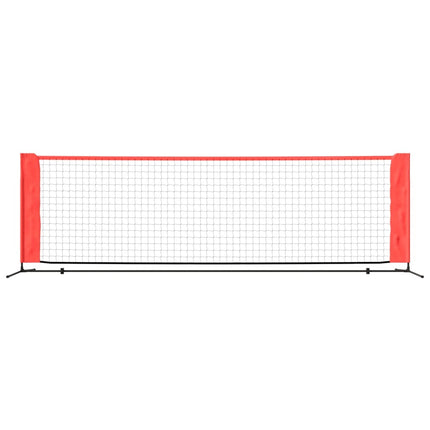 Tennisnet Polyester Zwart En Rood