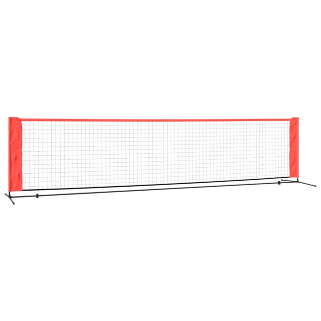 Tennisnet Polyester Zwart En Rood