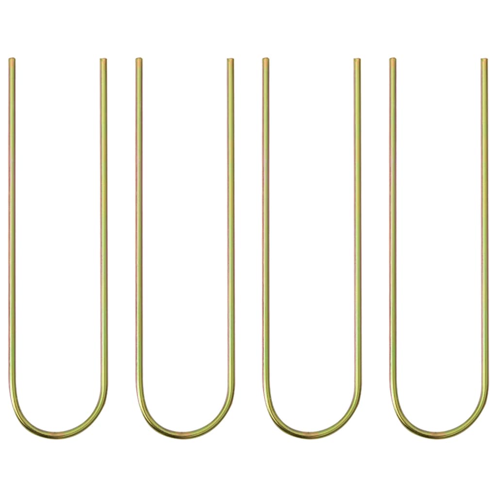 Voetbal reboundnet 183x85x120 cm polyester zwart en geel