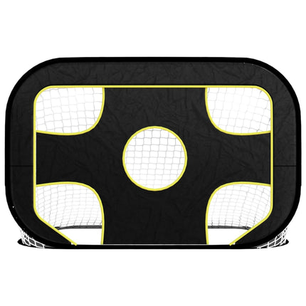 Voetbaldoel Met Doelwit 120X80X80 Cm Polyester