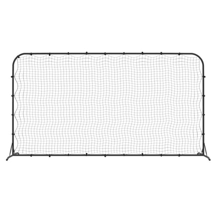 Voetbal Rebounder 366X90X183 Cm Hdpe Zwart