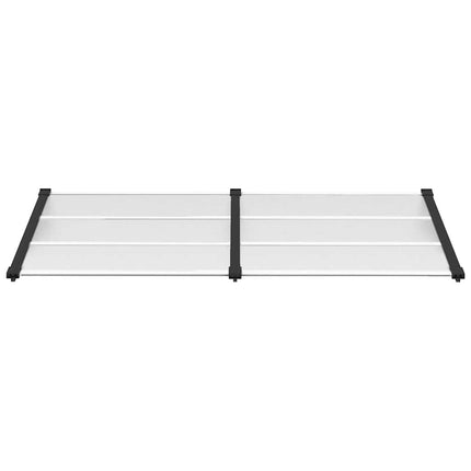 Deurluifel Polycarbonaat Zwart En Transparant