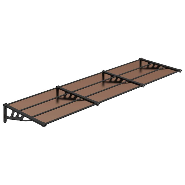 Deurluifel 297,5X90 Cm Polycarbonaat Zwart