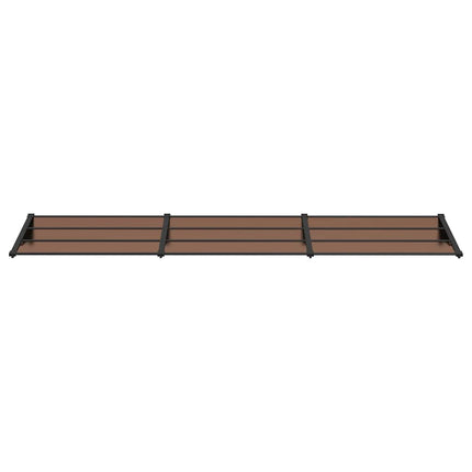 Deurluifel 358,5X90 Cm Polycarbonaat Zwart
