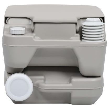 Draagbaar campingtoilet en watertankset