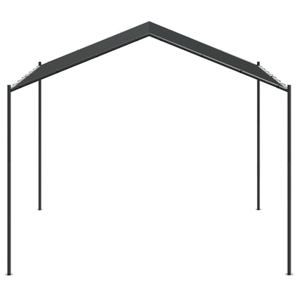 Tuinpaviljoen 4X4 M Staal En Stof Antracietkleurig