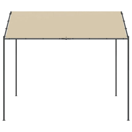 Tuinpaviljoen 4X4 M Staal En Stof Beige