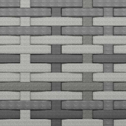 Tuinbank 3-Zits Met Kussens Poly Rattan