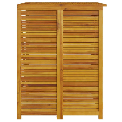 Afvalbakberging Enkel 70X89X117 Cm Massief Acaciahout