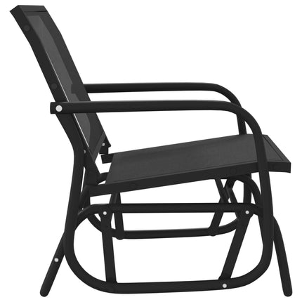 Schuifstoel Tuin 61X76X87 Cm Textileen En Staal