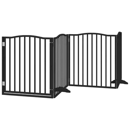 Hondenhek Inklapbaar 10 Panelen 800 Cm Populierenhout