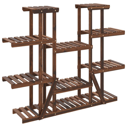 Plantenstandaard 110X25X110,5 Cm Massief Vurenhout