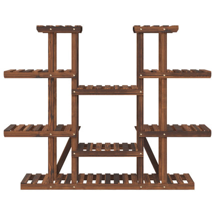 Plantenstandaard 110X25X110,5 Cm Massief Vurenhout