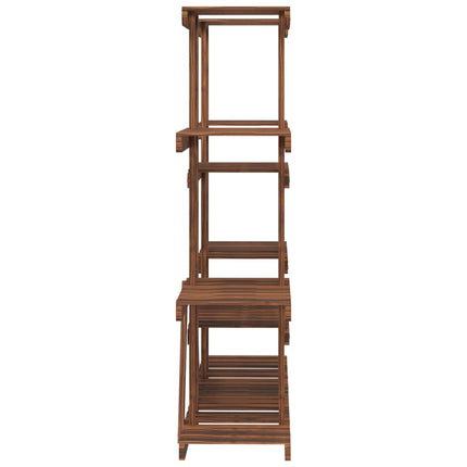 Plantenstandaard 110X25X110,5 Cm Massief Vurenhout